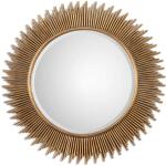 Marlo Gold Round Mirror