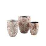 Marne Brown & Off-White Vase Set of 3