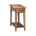 Simplicity Chairside With Shelf (wood drawer slides) 431