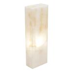 White Ice Rectangle Lamp