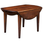 48" Round Dropleaf Dinette Extension Table