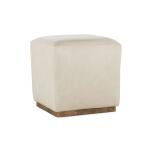 Dena Leather Ottoman