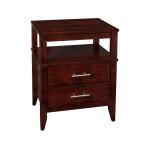 Manhattan 2 Drawer Nightstand With Pull out Tray