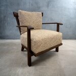 Hudson Valley Wood Frame Chair - Image 3