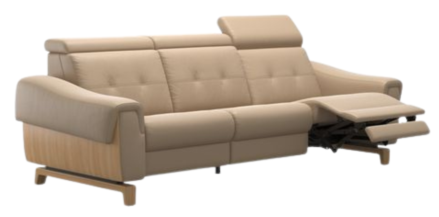 Stressless® Anna A3 3 seater with 1 Power