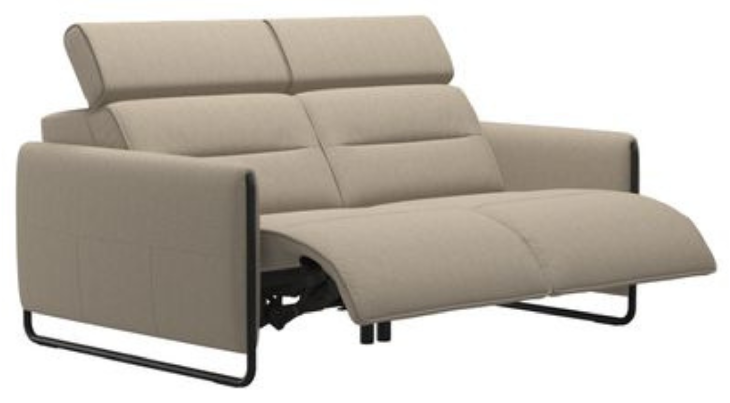Emily Steel 2C w2pwr Product Stressless® Emily Steel 2 seater (with 2 Power seats) - Image 1