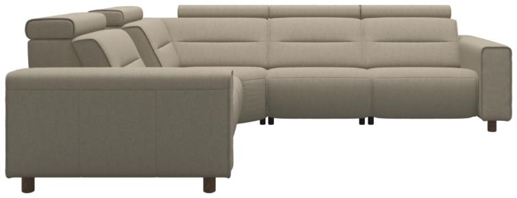 Emily Wide arm 1 seater + Center + Corner + 2 seater (with 2 Power seats) Stressless® Emily Wide arm 1 seater + Center + Corner + 2 seater (with 2 Power seats) - Image 1