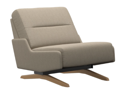 Stressless® Stella Wood 1 seater with sidepanels