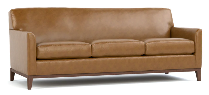 Walnut Grove Design-Your-Own 82-inch Sofa - Crescent Arm, Tailored Tight Back