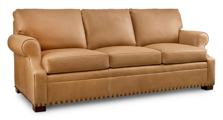 Cornell 92-inch Sofa - Defy Age / Dark Maple