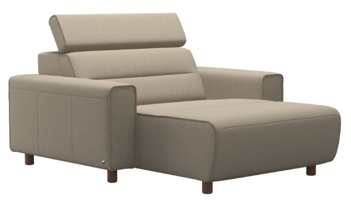 emily wide long seat (L) with arms Product Stressless® Emily Wide arm Long Seat (L) with arms - Image 1