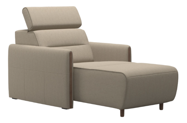 Stressless® Emily Wood Long Seat (M) with arms