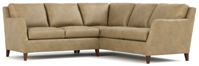 harper small sectional ecru Harper Sectional - Small - Image 1