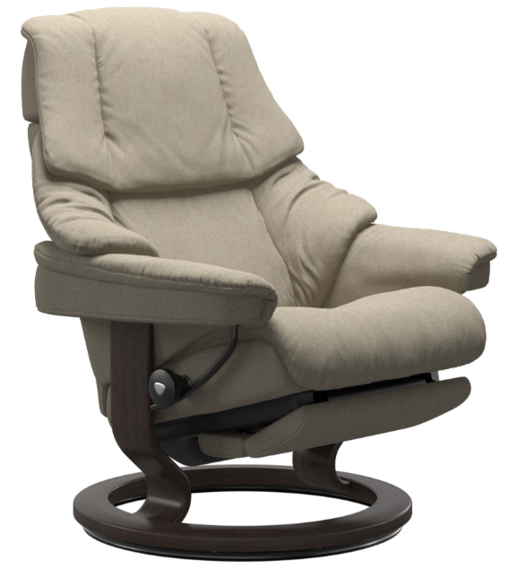 Stressless® Reno (M) Classic Base Recliner with Power